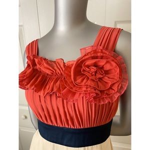 BCBGMAXAZRIA, Silk Cocktail Dress, Size 2